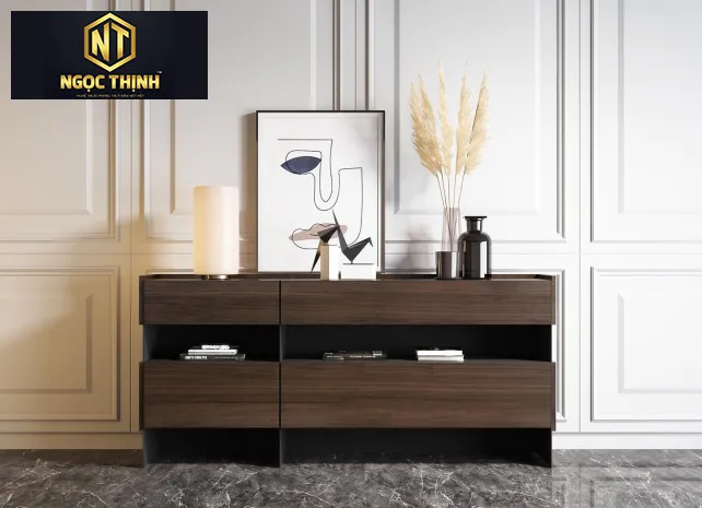 TỦ ĐỰNG NGỌC THỊNH GỖ CHO PHÒNG KHÁCH